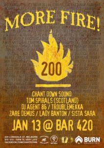 More Fire 200 – January 2018